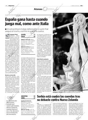 ABC MADRID 20-08-2004 página 90
