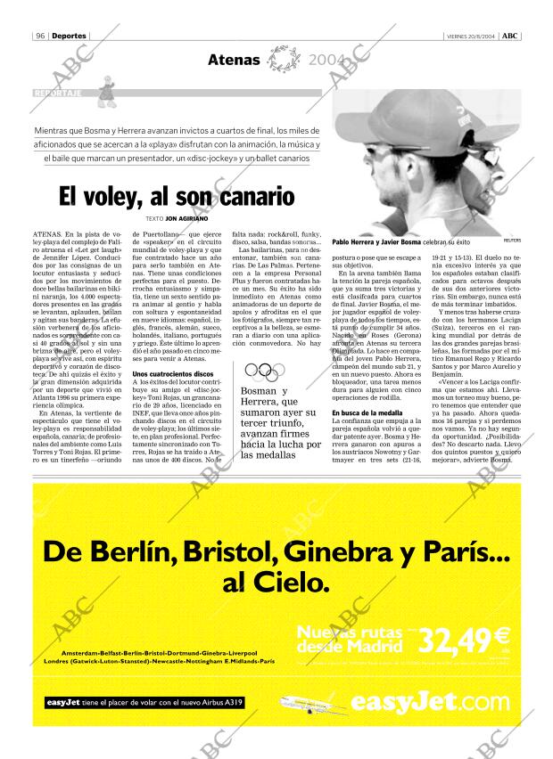 ABC MADRID 20-08-2004 página 96