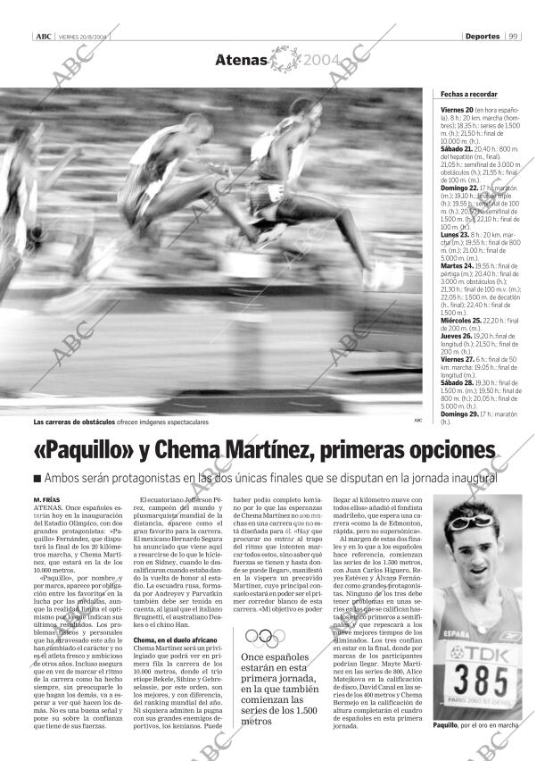 ABC MADRID 20-08-2004 página 99