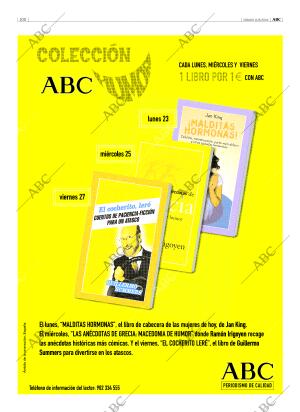 ABC MADRID 21-08-2004 página 100