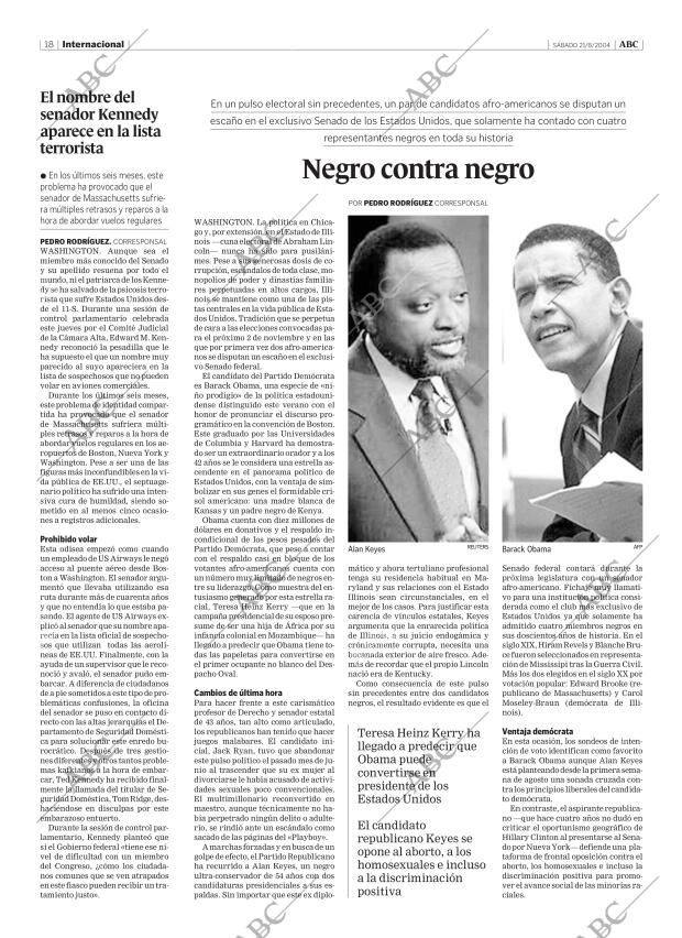 ABC MADRID 21-08-2004 página 18