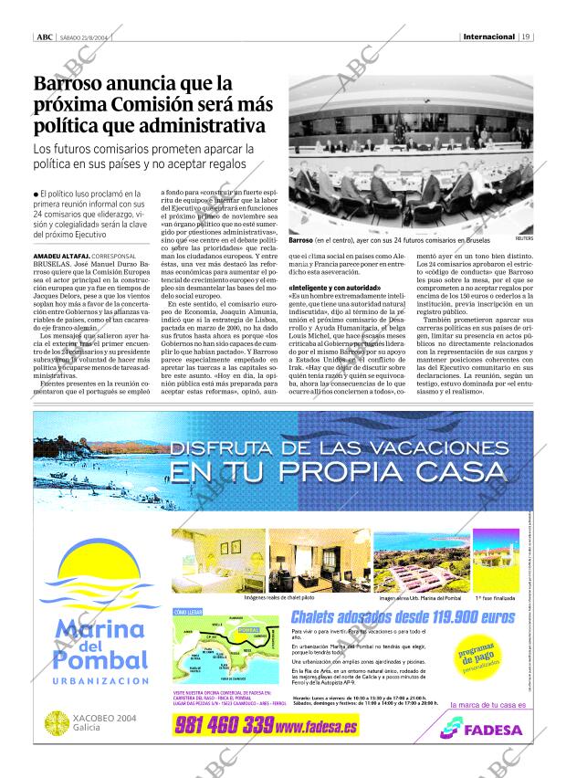 ABC MADRID 21-08-2004 página 19