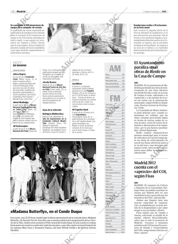 ABC MADRID 21-08-2004 página 28