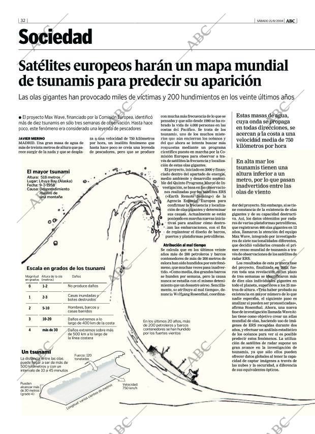 ABC MADRID 21-08-2004 página 32