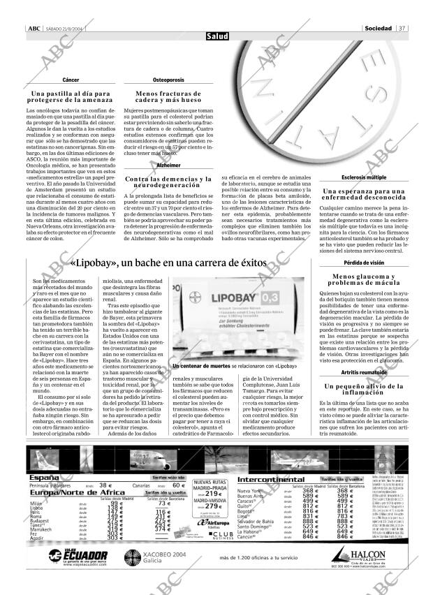 ABC MADRID 21-08-2004 página 37