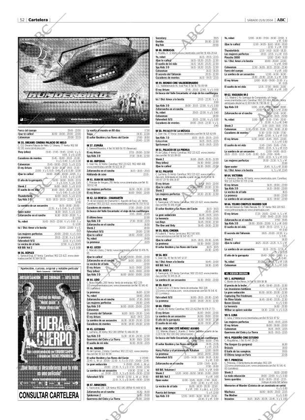 ABC MADRID 21-08-2004 página 52