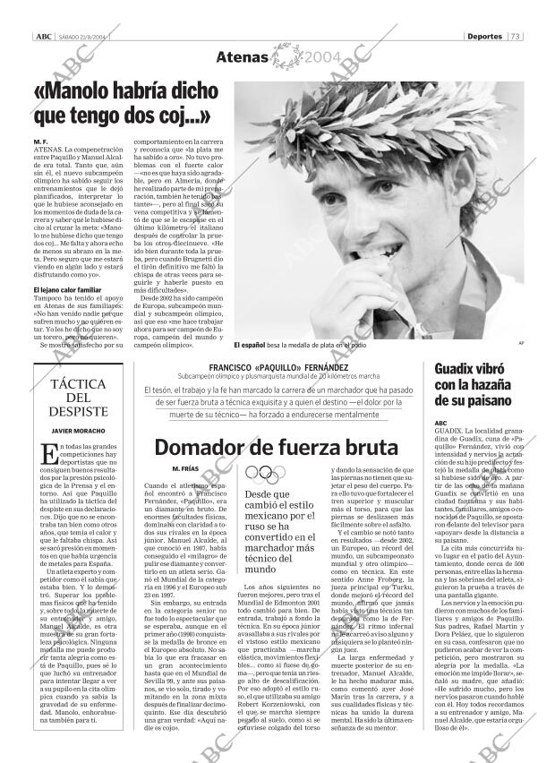 ABC MADRID 21-08-2004 página 73