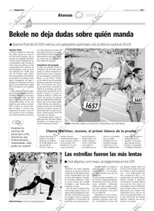 ABC MADRID 21-08-2004 página 74