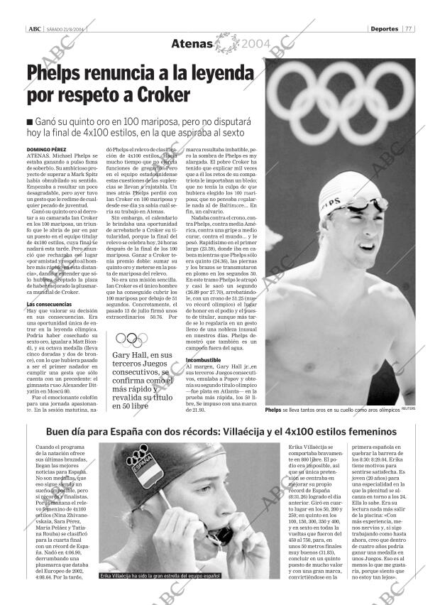 ABC MADRID 21-08-2004 página 77