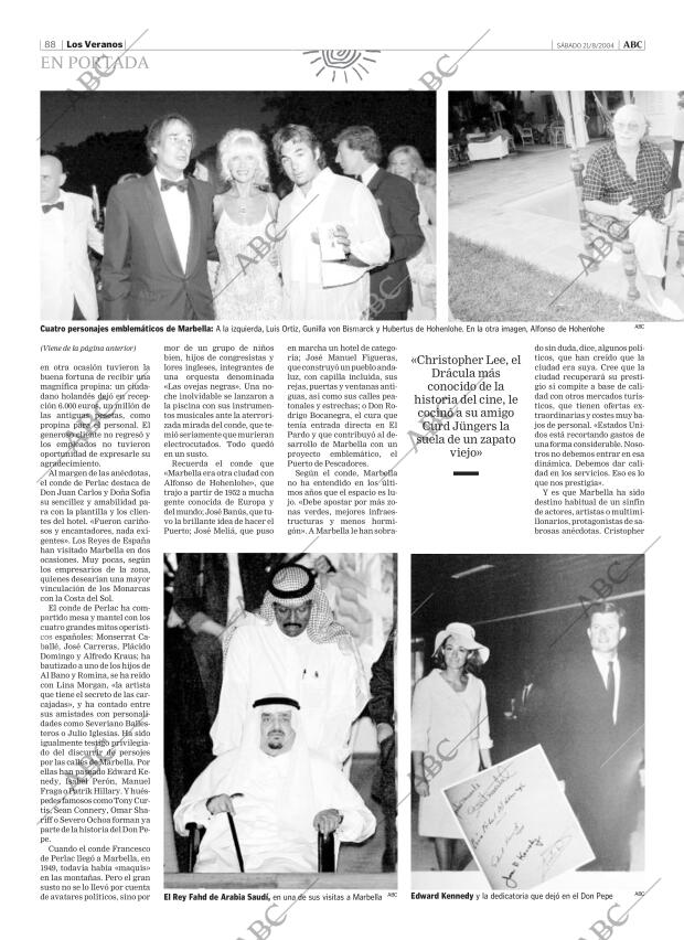 ABC MADRID 21-08-2004 página 88
