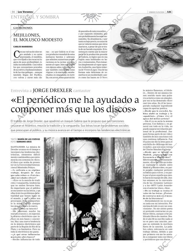 ABC MADRID 21-08-2004 página 94