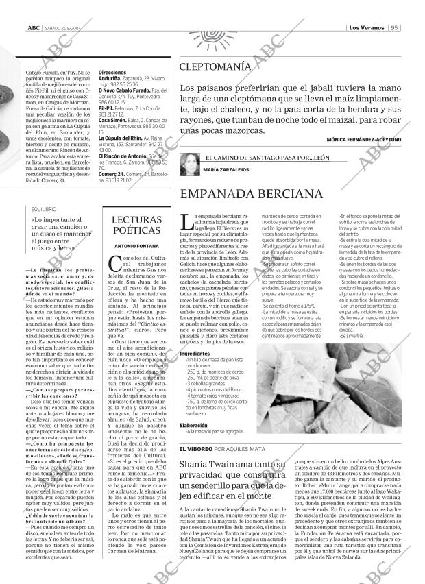 ABC MADRID 21-08-2004 página 95