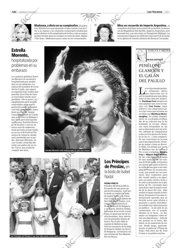 ABC MADRID 22-08-2004 página 113