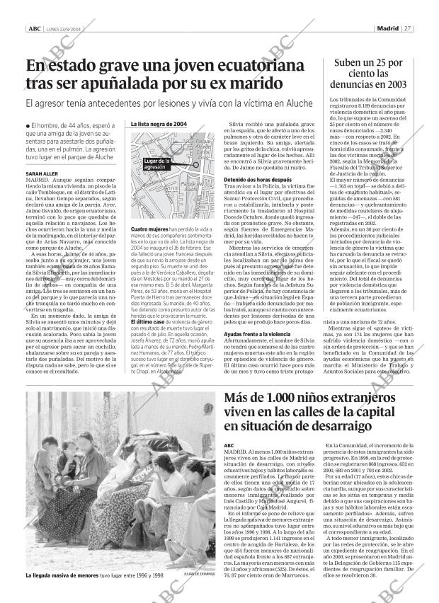 ABC MADRID 23-08-2004 página 27