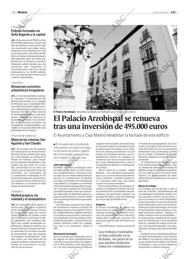 ABC MADRID 23-08-2004 página 28