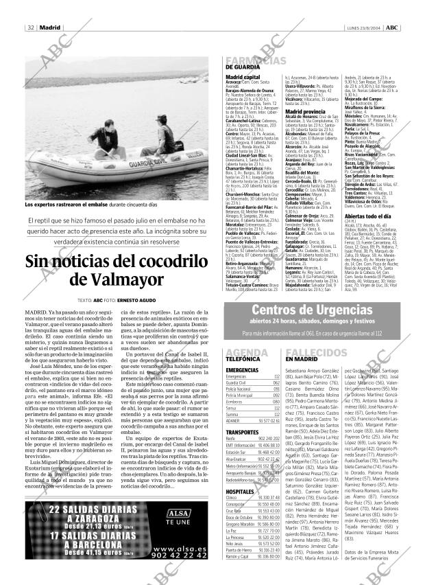 ABC MADRID 23-08-2004 página 32