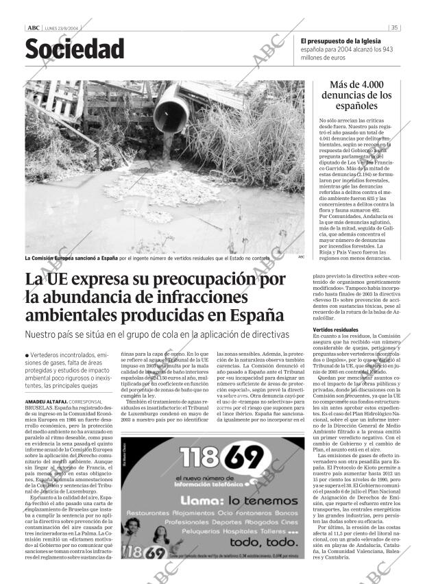 ABC MADRID 23-08-2004 página 35