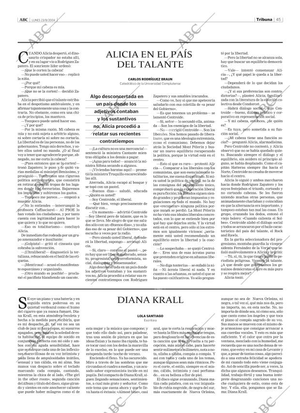 ABC MADRID 23-08-2004 página 45