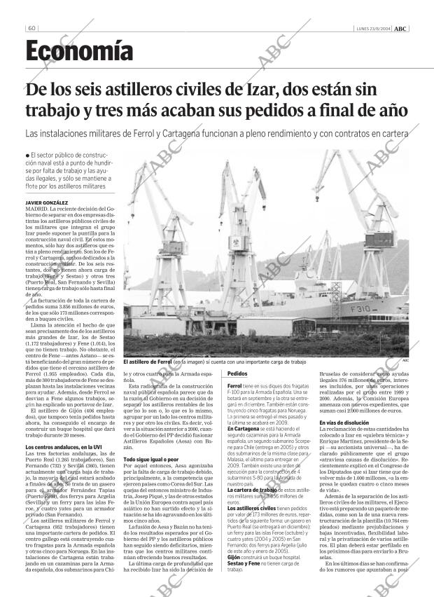 ABC MADRID 23-08-2004 página 60