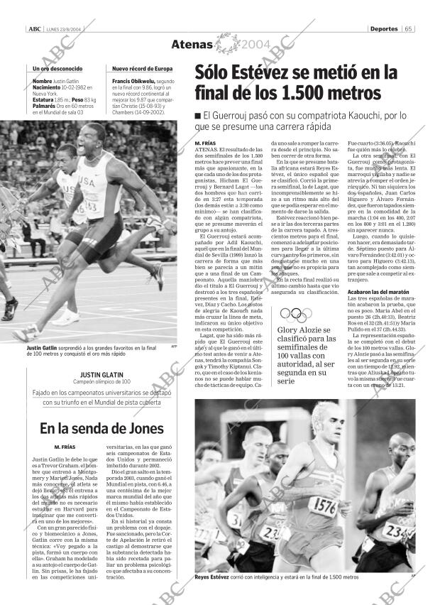 ABC MADRID 23-08-2004 página 65