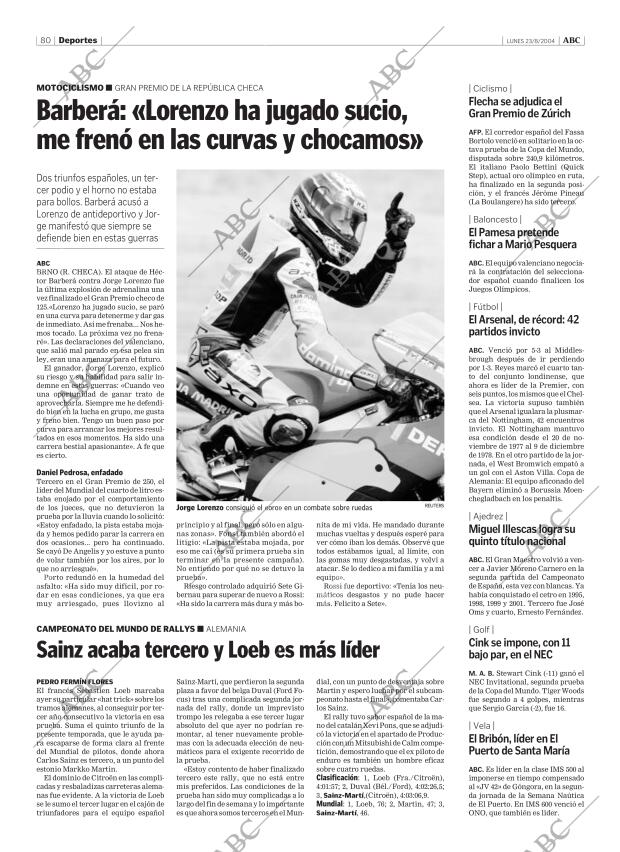 ABC MADRID 23-08-2004 página 80
