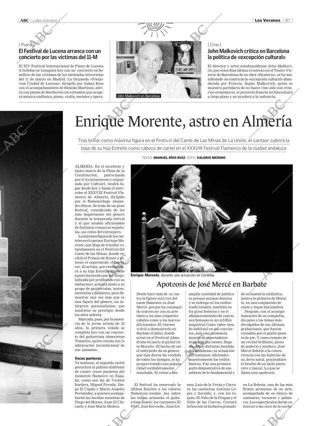 ABC MADRID 23-08-2004 página 87