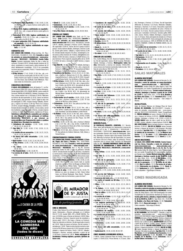ABC SEVILLA 23-08-2004 página 48
