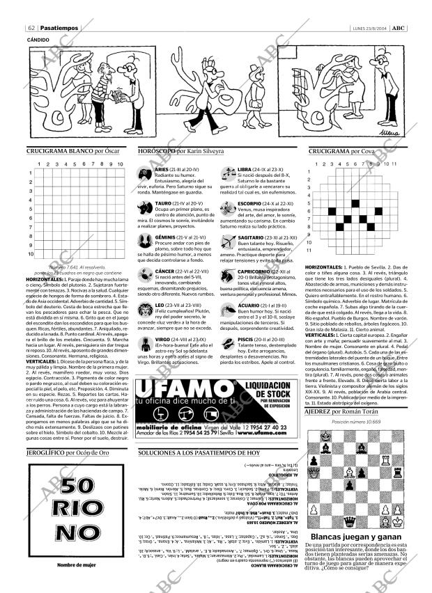 ABC SEVILLA 23-08-2004 página 62
