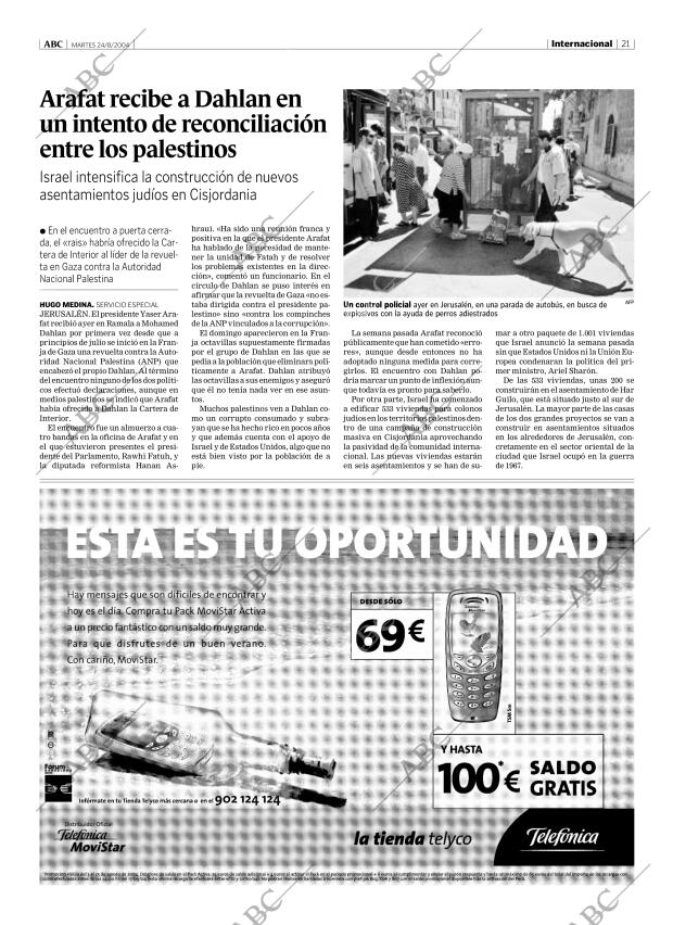 ABC MADRID 24-08-2004 página 21