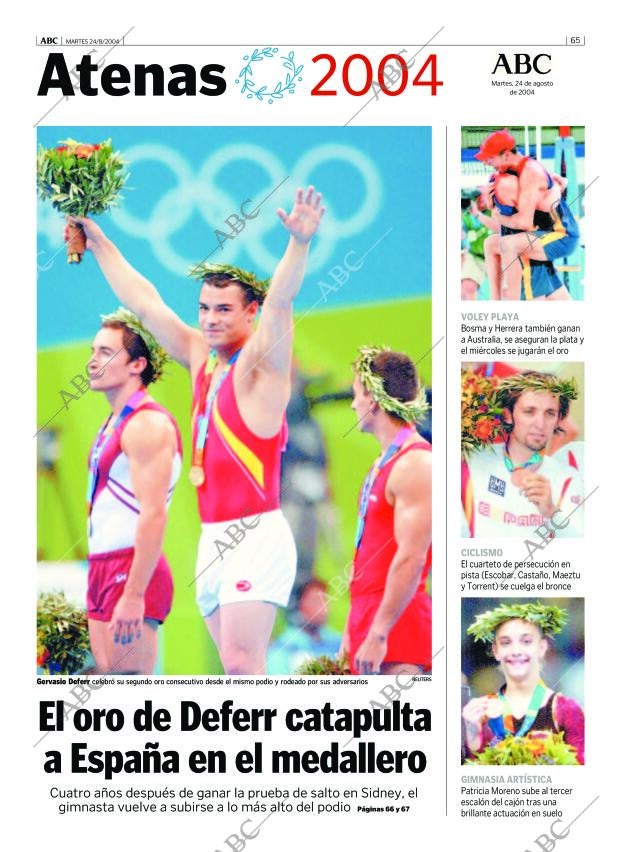 ABC MADRID 24-08-2004 página 65