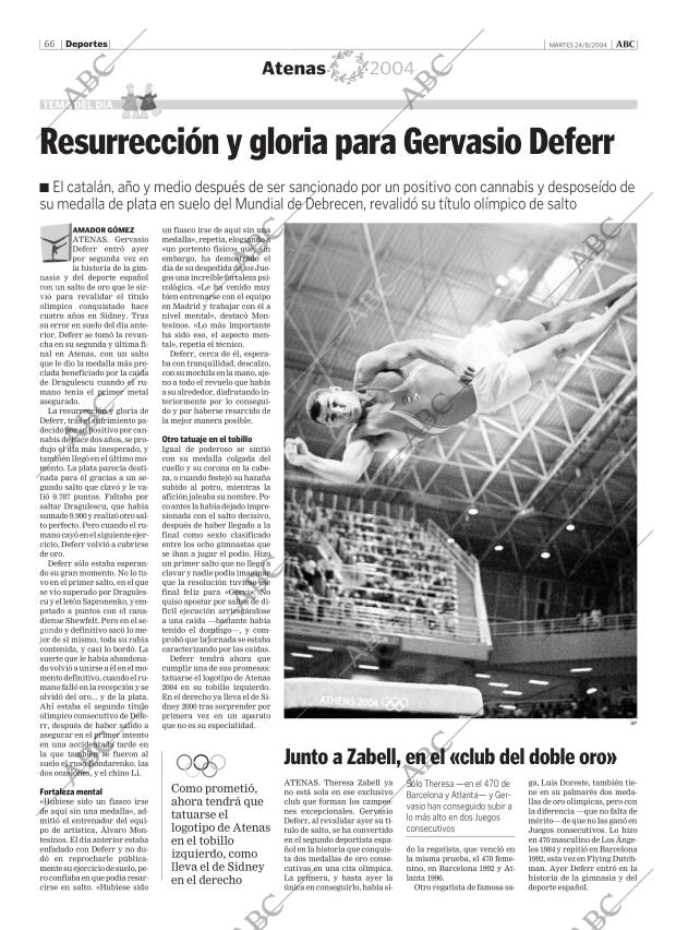 ABC MADRID 24-08-2004 página 66