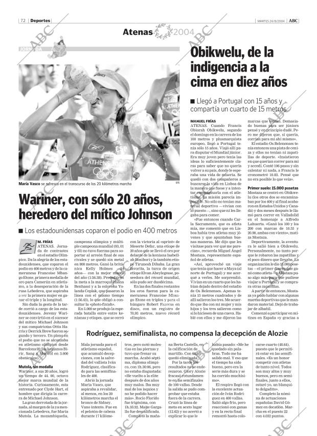 ABC MADRID 24-08-2004 página 72