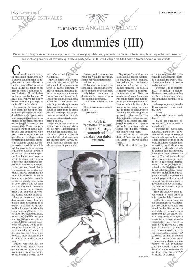 ABC MADRID 24-08-2004 página 91