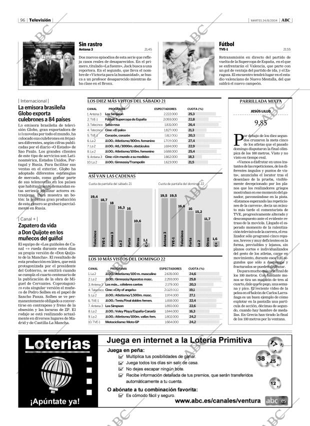 ABC MADRID 24-08-2004 página 96