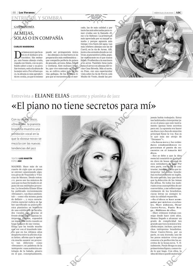 ABC MADRID 25-08-2004 página 88