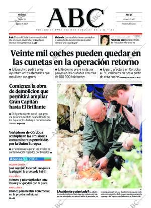 ABC CORDOBA 26-08-2004 página 1