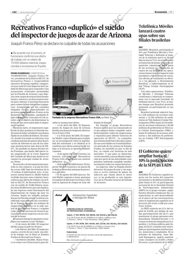 ABC CORDOBA 26-08-2004 página 49