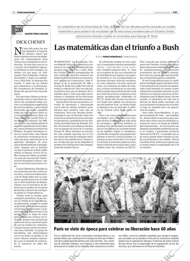 ABC MADRID 26-08-2004 página 18