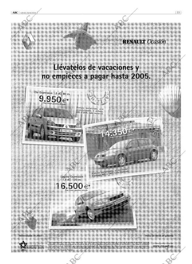 ABC MADRID 26-08-2004 página 33