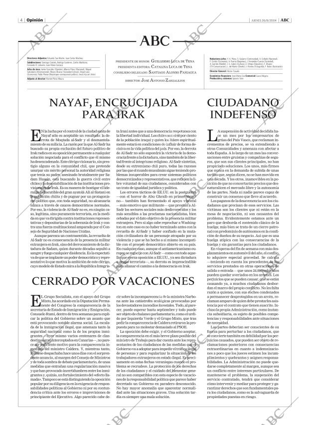 ABC MADRID 26-08-2004 página 4