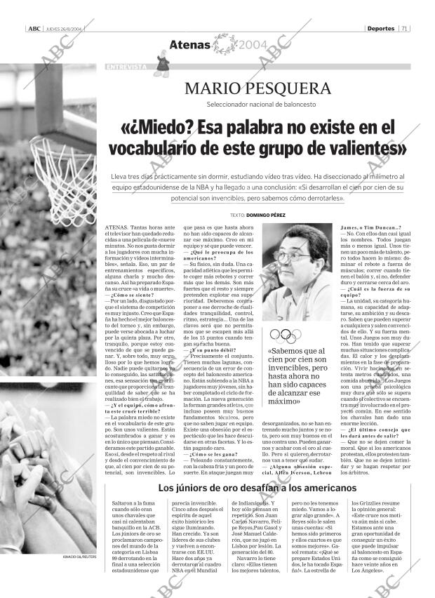 ABC MADRID 26-08-2004 página 71