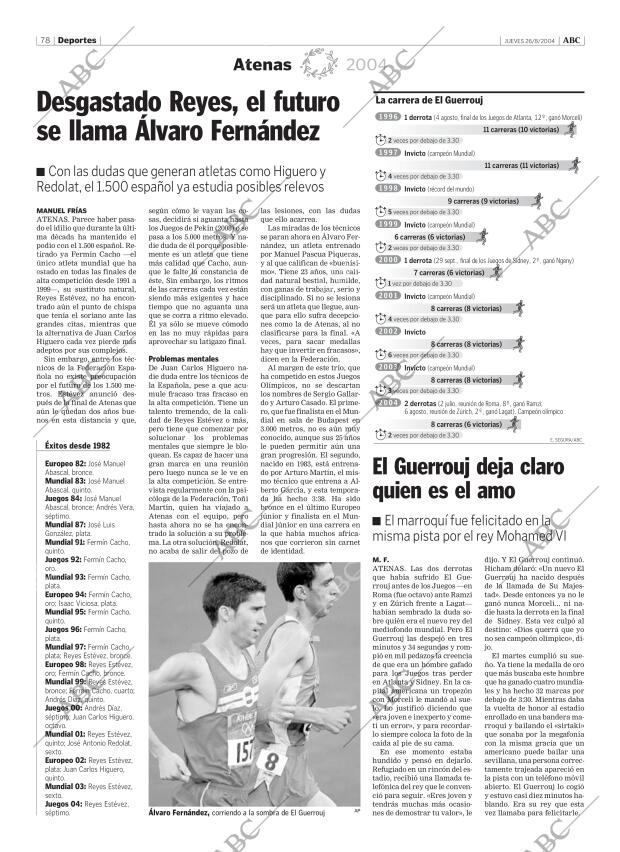 ABC MADRID 26-08-2004 página 78