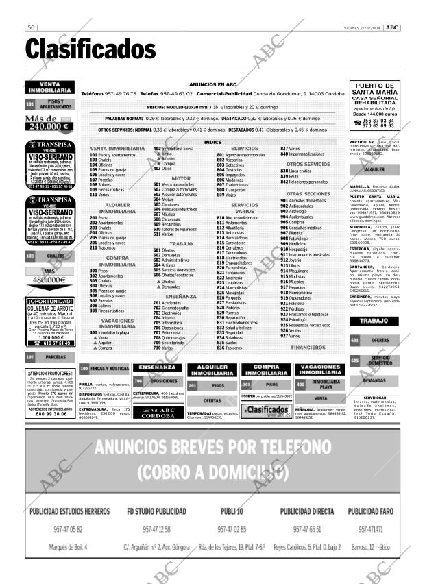 ABC CORDOBA 27-08-2004 página 50