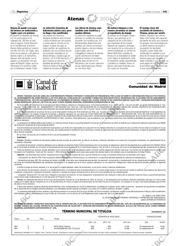 ABC CORDOBA 27-08-2004 página 70