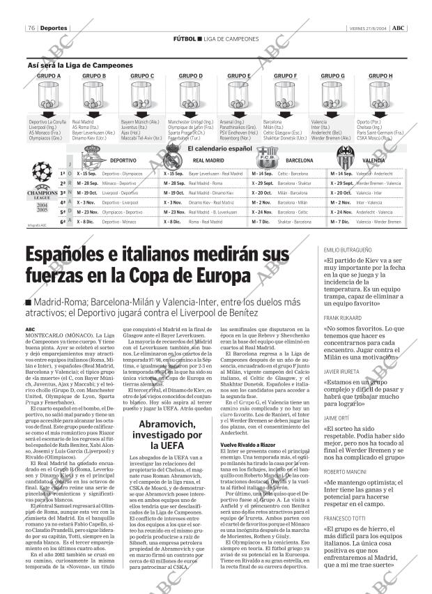 ABC CORDOBA 27-08-2004 página 76