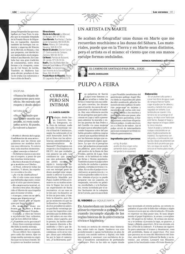 ABC CORDOBA 27-08-2004 página 85