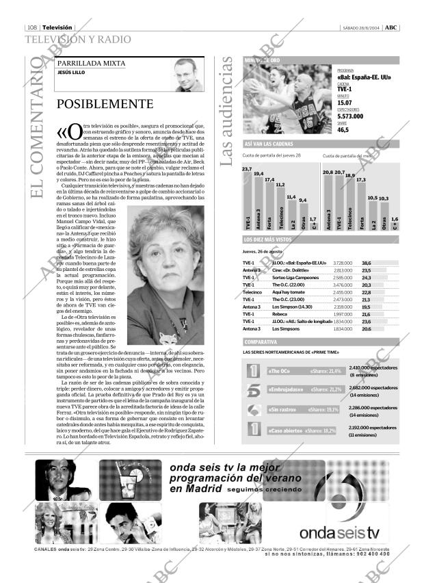 ABC MADRID 28-08-2004 página 108