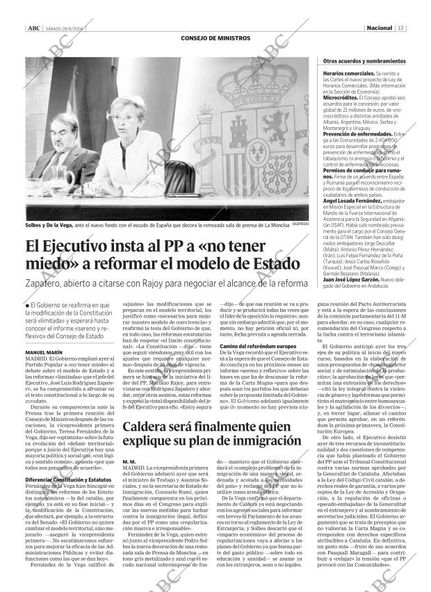 ABC MADRID 28-08-2004 página 13