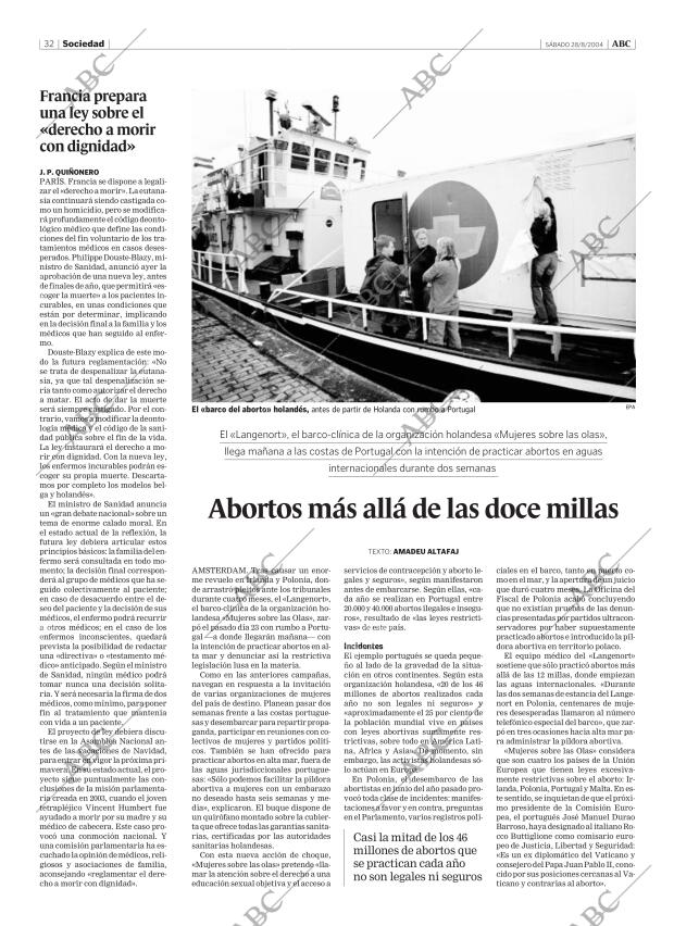 ABC MADRID 28-08-2004 página 32