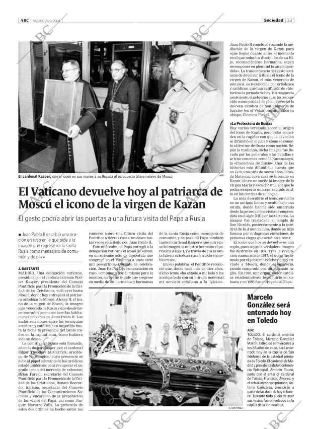 ABC MADRID 28-08-2004 página 33